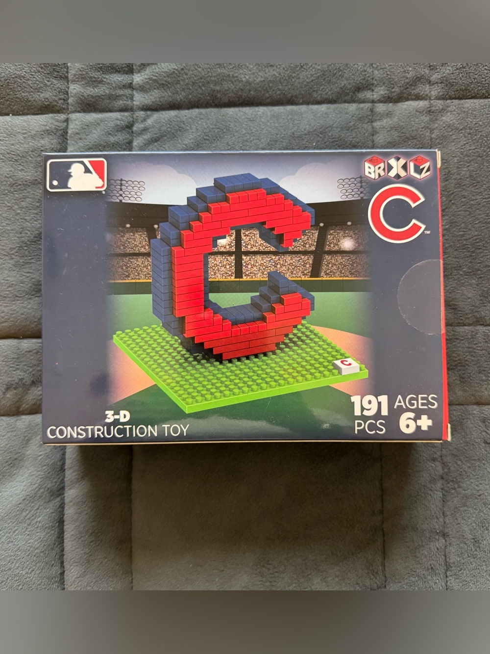 Chicago Cubs BRXLZ 3D Logo Construction Set – Factory Sealed